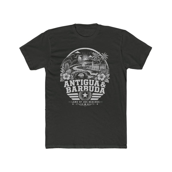 Antigua y Barbuda Land of 365 Beaches Men's Tee