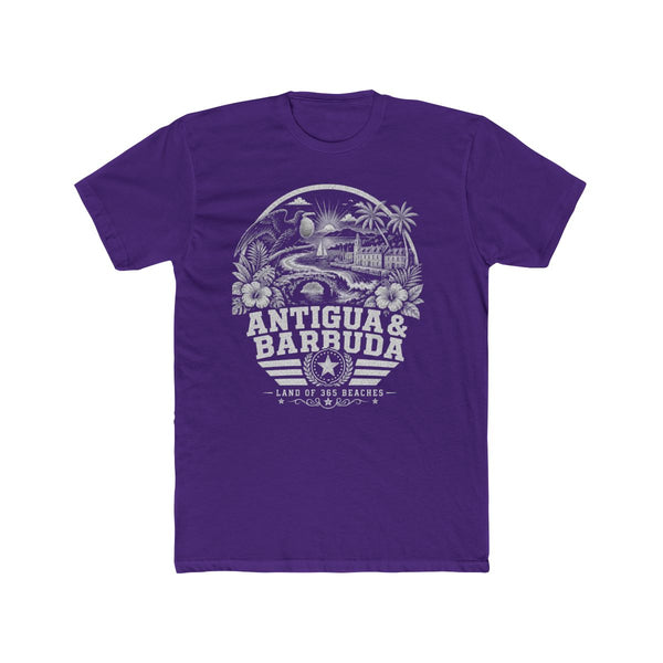 Antigua y Barbuda Land of 365 Beaches Men's Tee