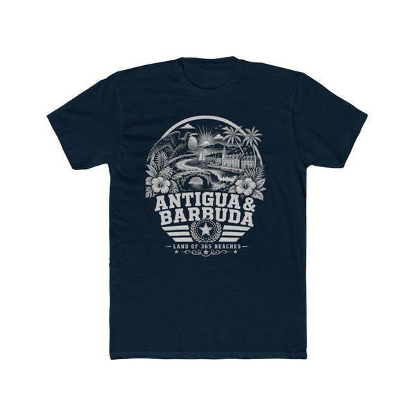 Antigua y Barbuda Land of 365 Beaches Men's Tee