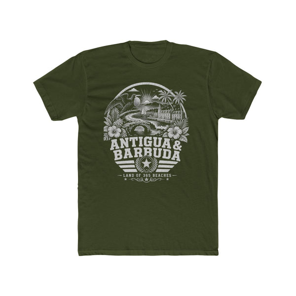 Antigua y Barbuda Land of 365 Beaches Men's Tee