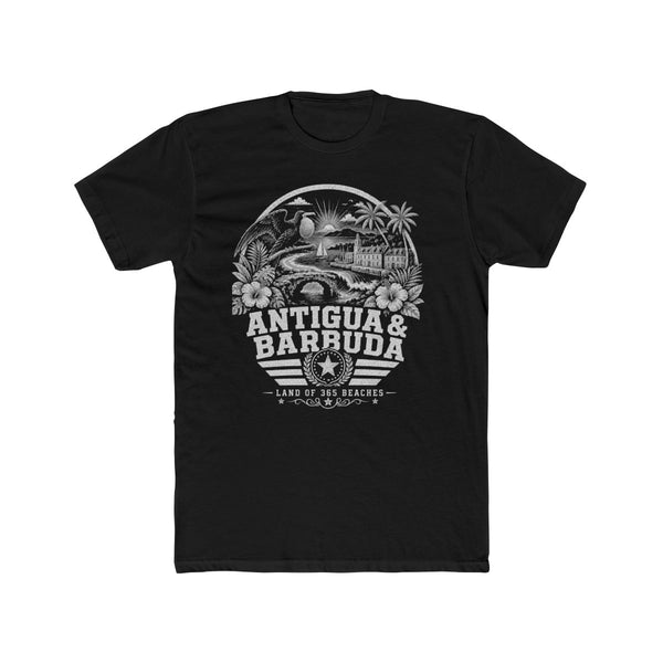 Antigua y Barbuda Land of 365 Beaches Men's Tee