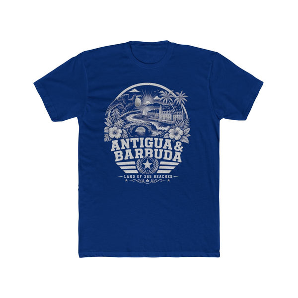 Antigua y Barbuda Land of 365 Beaches Men's Tee