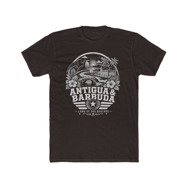 Antigua y Barbuda Land of 365 Beaches Men's Tee