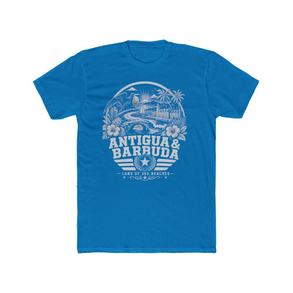 Antigua y Barbuda Land of 365 Beaches Men's Tee