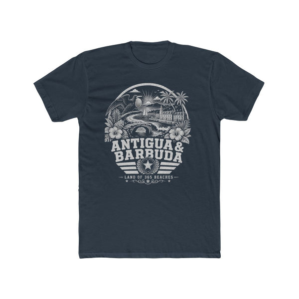 Antigua y Barbuda Land of 365 Beaches Men's Tee