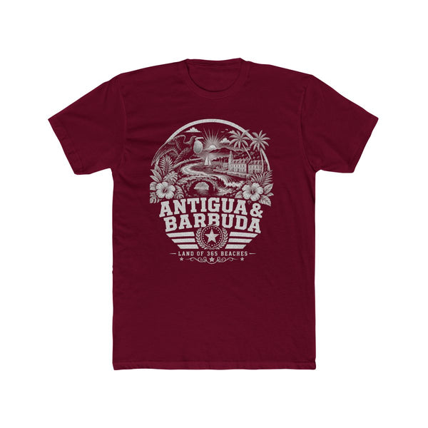 Antigua y Barbuda Land of 365 Beaches Men's Tee
