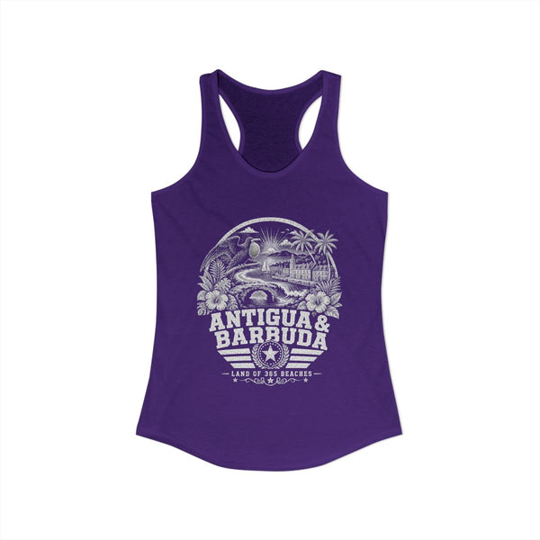 Antigua y Barbuda Land of 365 Beaches Women's Tank Top