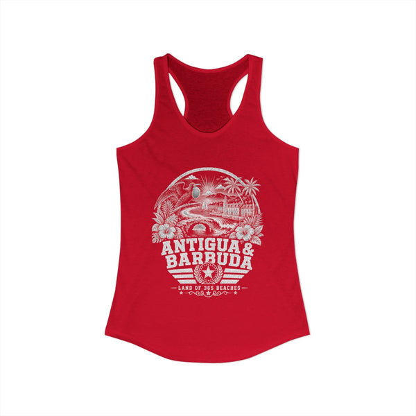 Antigua y Barbuda Land of 365 Beaches Women's Tank Top
