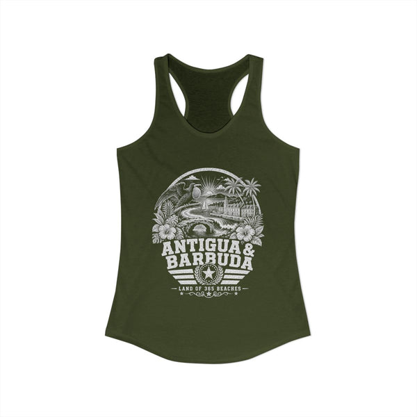 Antigua y Barbuda Land of 365 Beaches Women's Tank Top