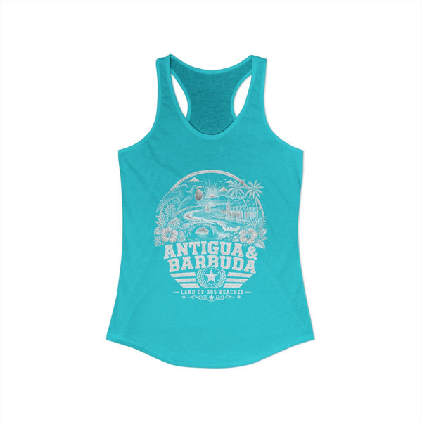 Antigua y Barbuda Land of 365 Beaches Women's Tank Top