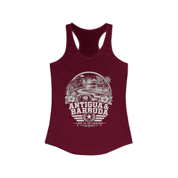 Antigua y Barbuda Land of 365 Beaches Women's Tank Top
