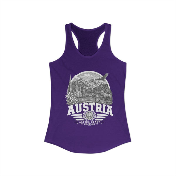 Austria Alpine Heart Women's Tank Top