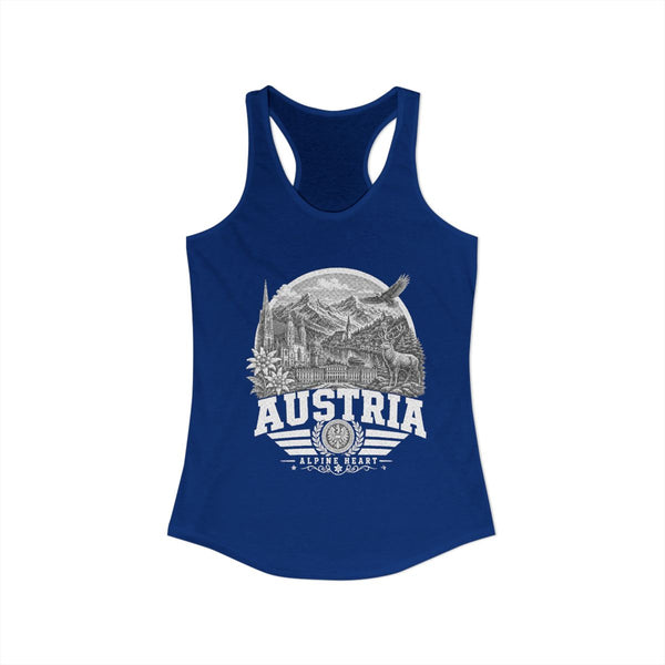 Austria Alpine Heart Women's Tank Top