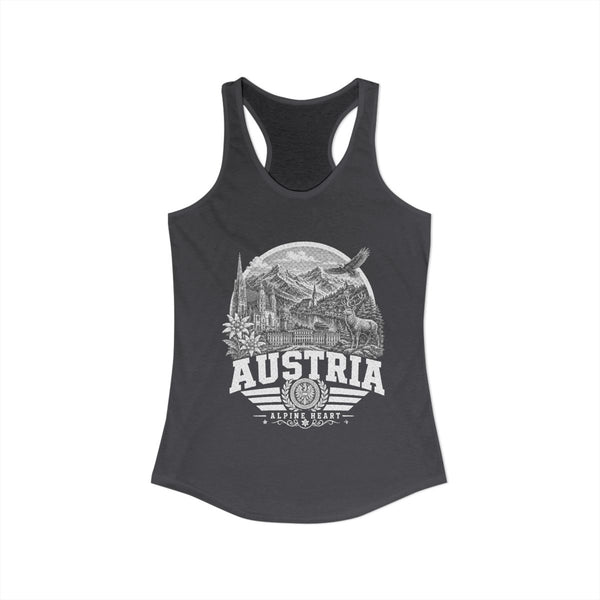 Austria Alpine Heart Women's Tank Top