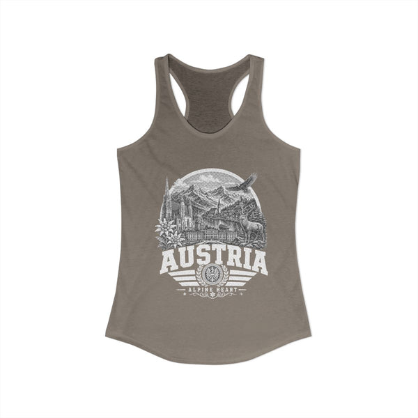 Austria Alpine Heart Women's Tank Top