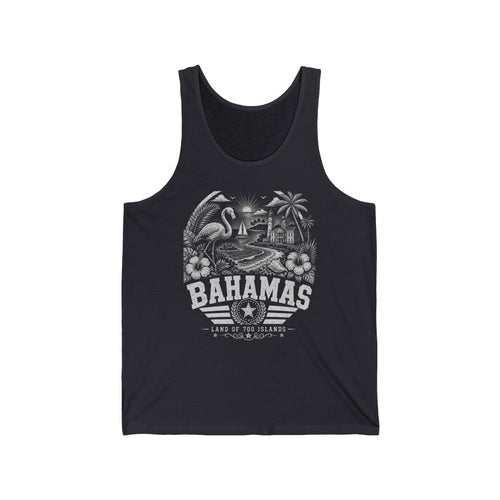 Bahamas Men's Tank Top — Dark Grey
