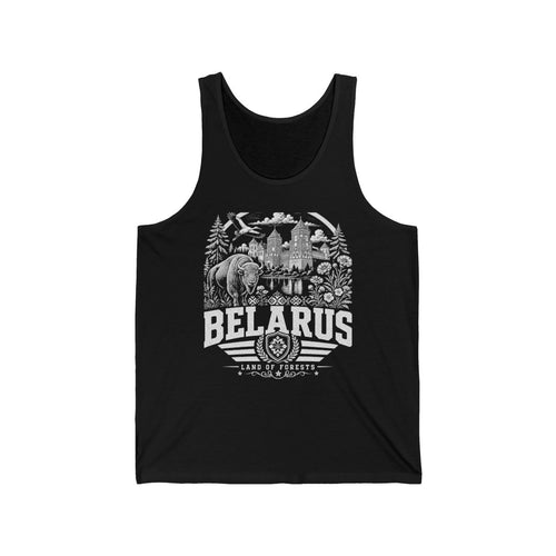 Belarus Men's Tank Top — Black
