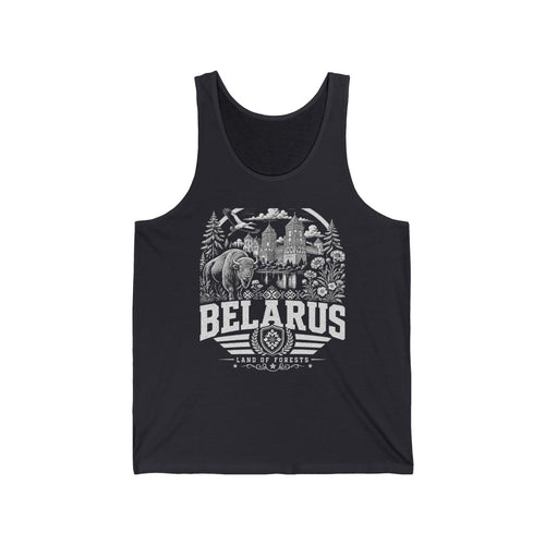 Belarus Men's Tank Top — Dark Grey