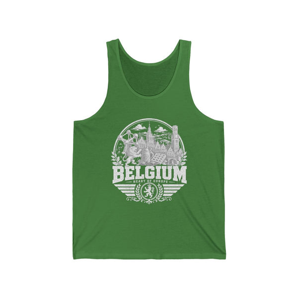 Belgium Heart of Europe Men's Tank Top