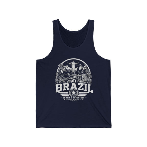 Brazil Ordem e Progresso Men's Tank Top