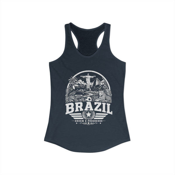 Brazil Ordem e Progresso Women's Tank Top