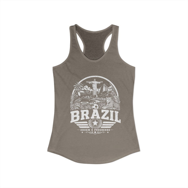Brazil Ordem e Progresso Women's Tank Top