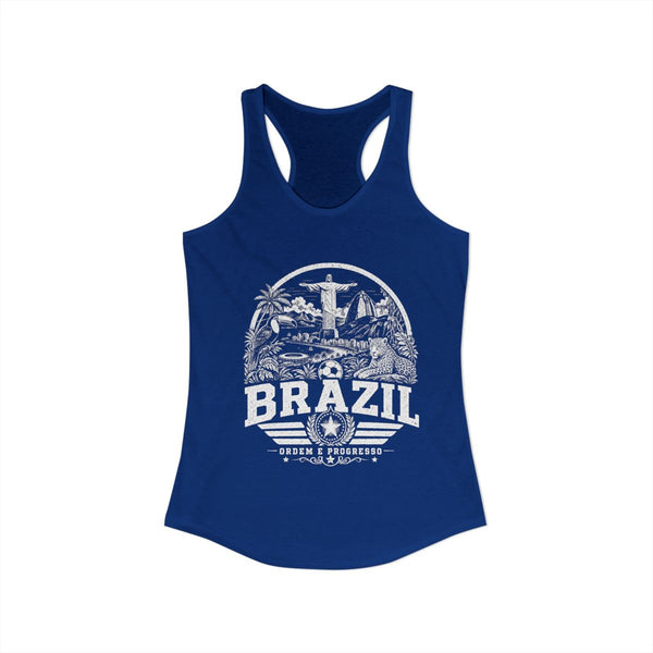 Brazil Ordem e Progresso Women's Tank Top