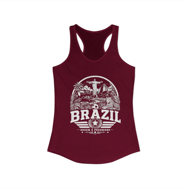 Brazil Ordem e Progresso Women's Tank Top