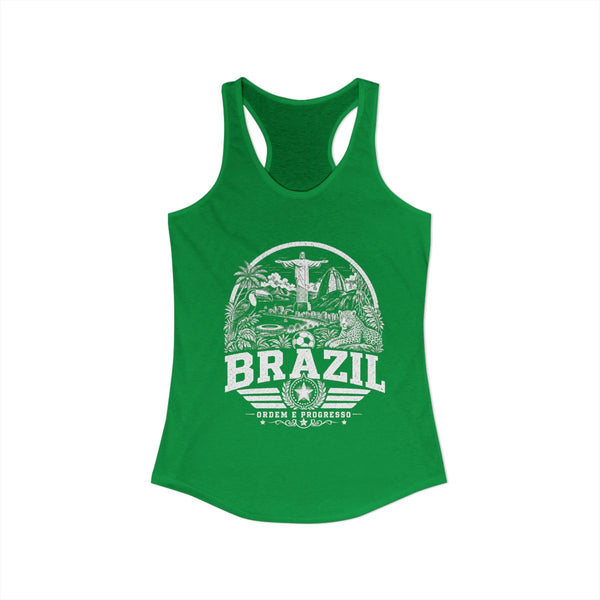 Brazil Ordem e Progresso Women's Tank Top