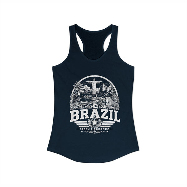 Brazil Ordem e Progresso Women's Tank Top