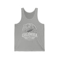 Colombia vintage landmarks men's tee — iconic landmark design | Nameshi Destinations (view 5)