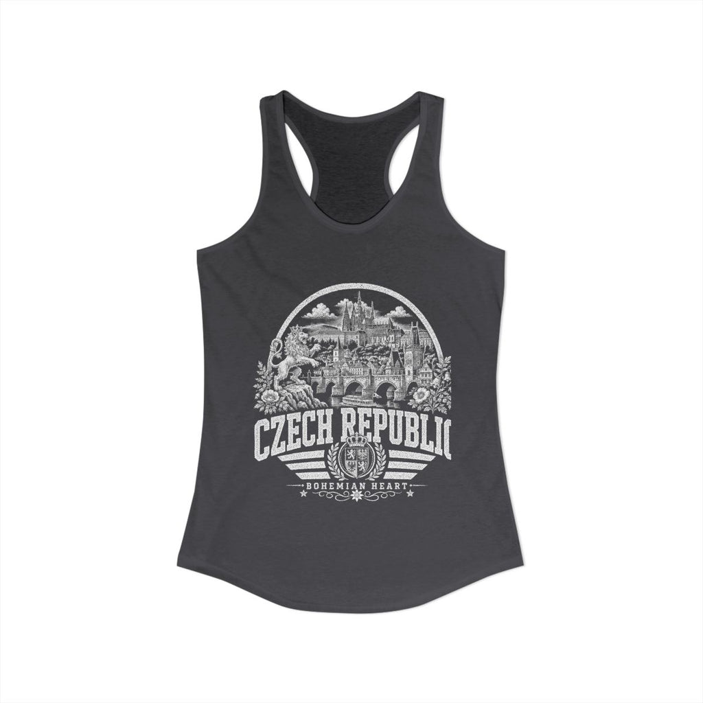 Czech Republic vintage landmarks tank top — iconic landmark design | Nameshi Destinations (view 29)