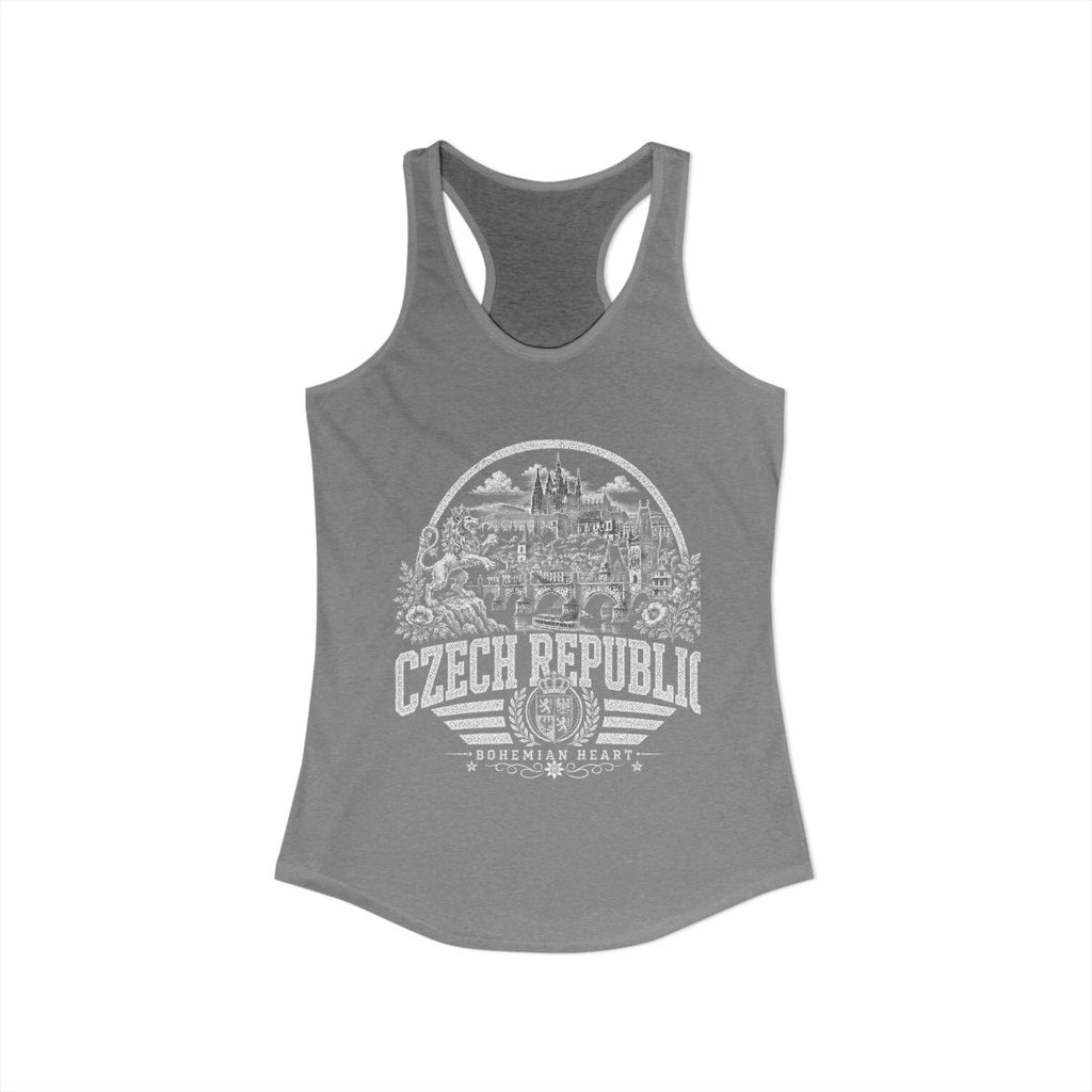 Czech Republic vintage landmarks tank top — iconic landmark design | Nameshi Destinations (view 25)