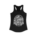 Denmark Women's Tank Top — Solid Black (front)