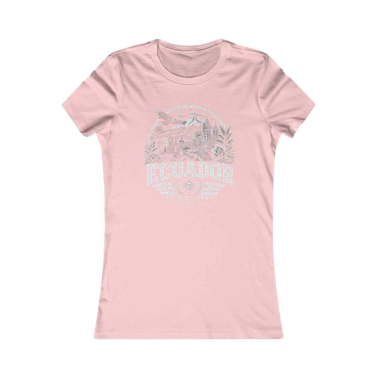 Ecuador women tee — Pink