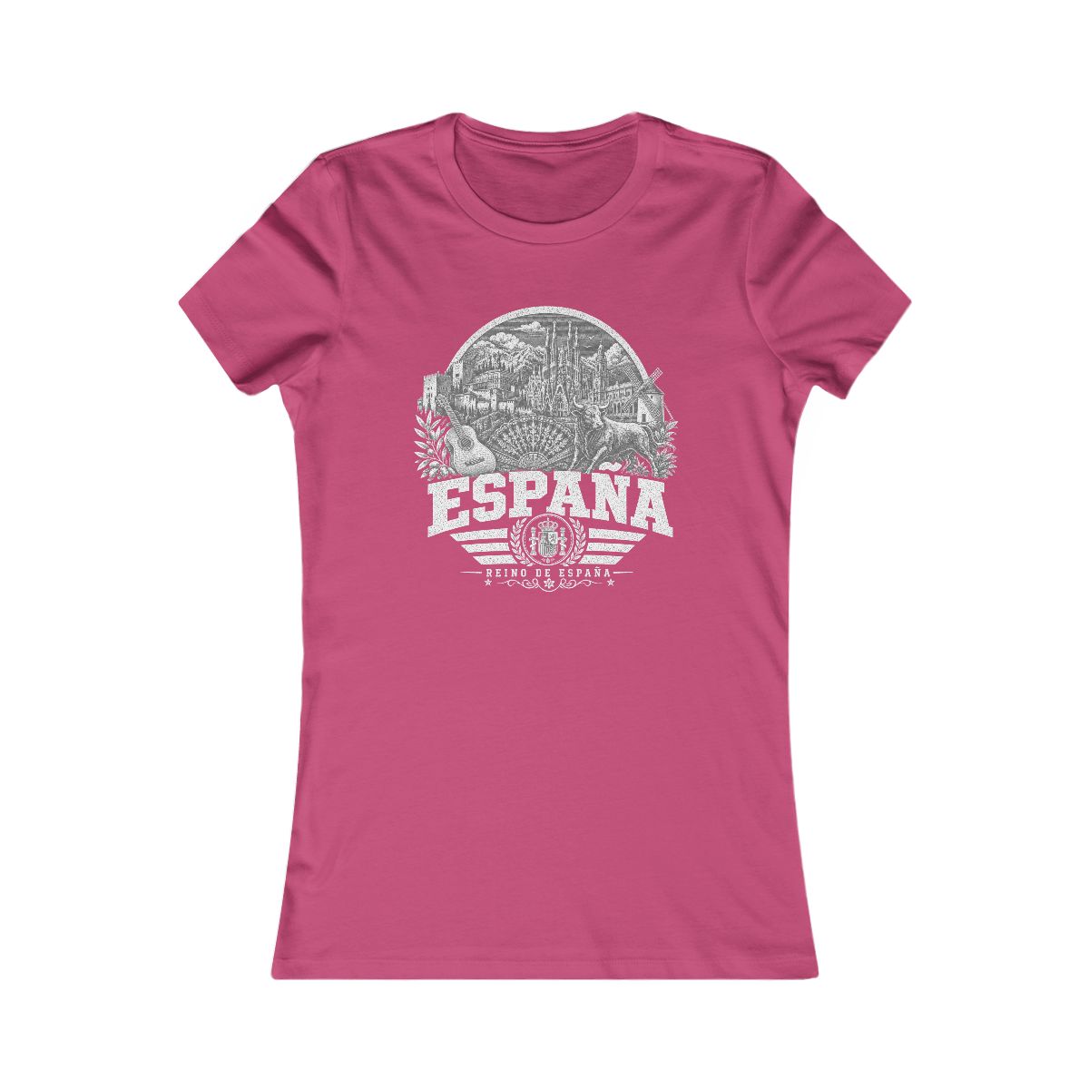 España Women's Tee — Berry