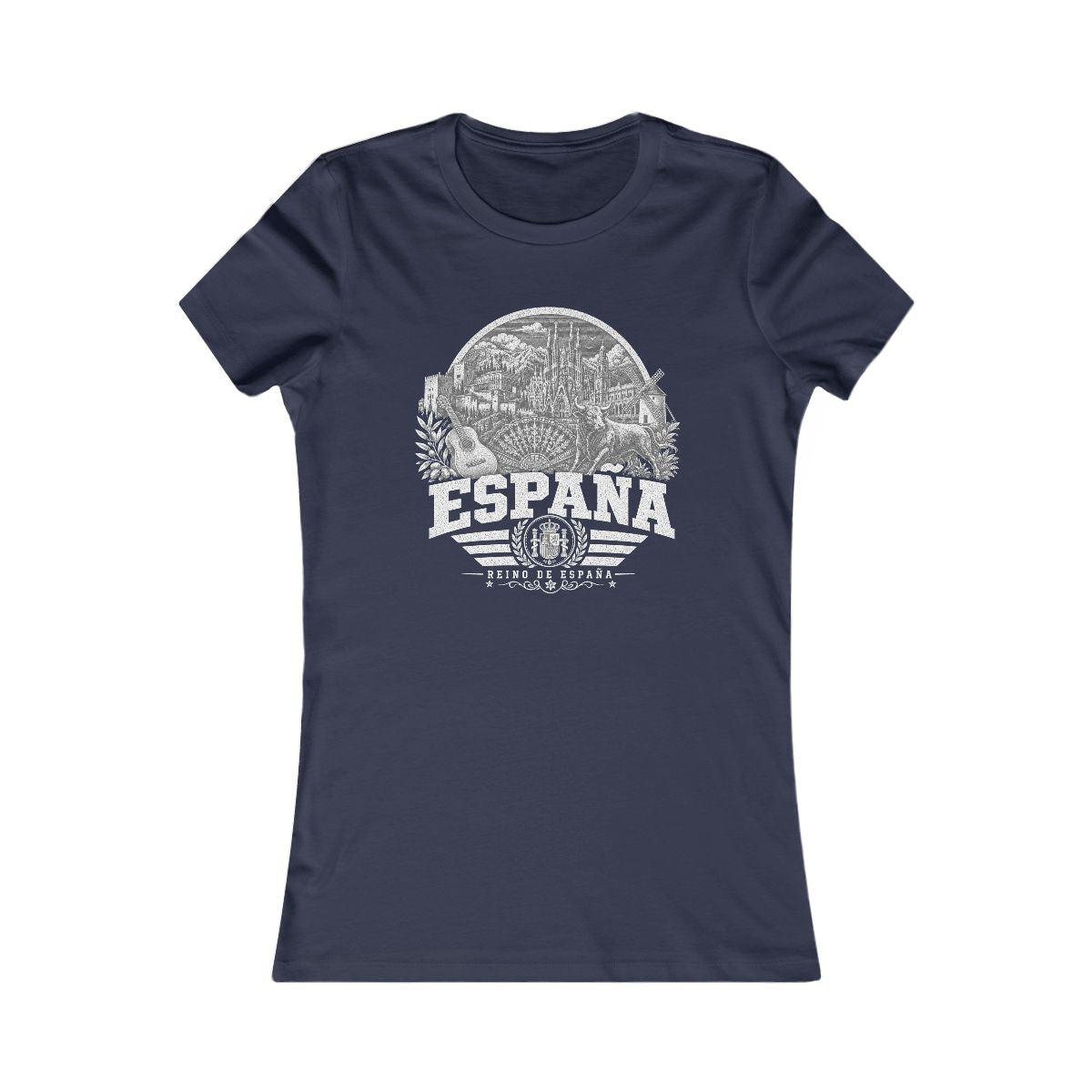 España Women's Tee — Navy