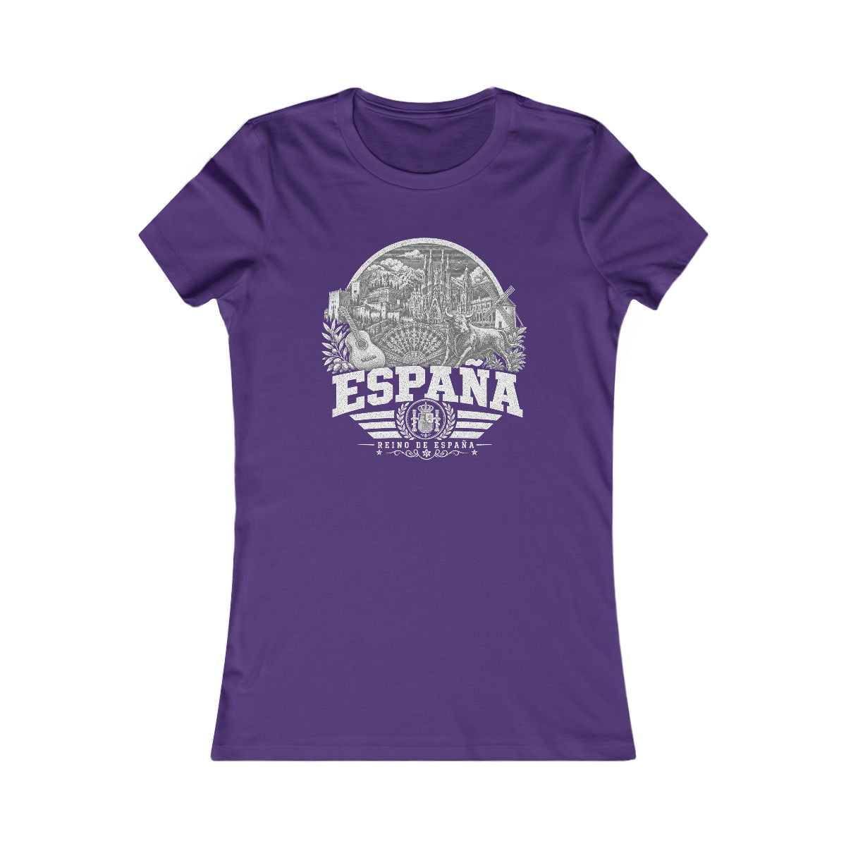 España Women's Tee — Team Purple