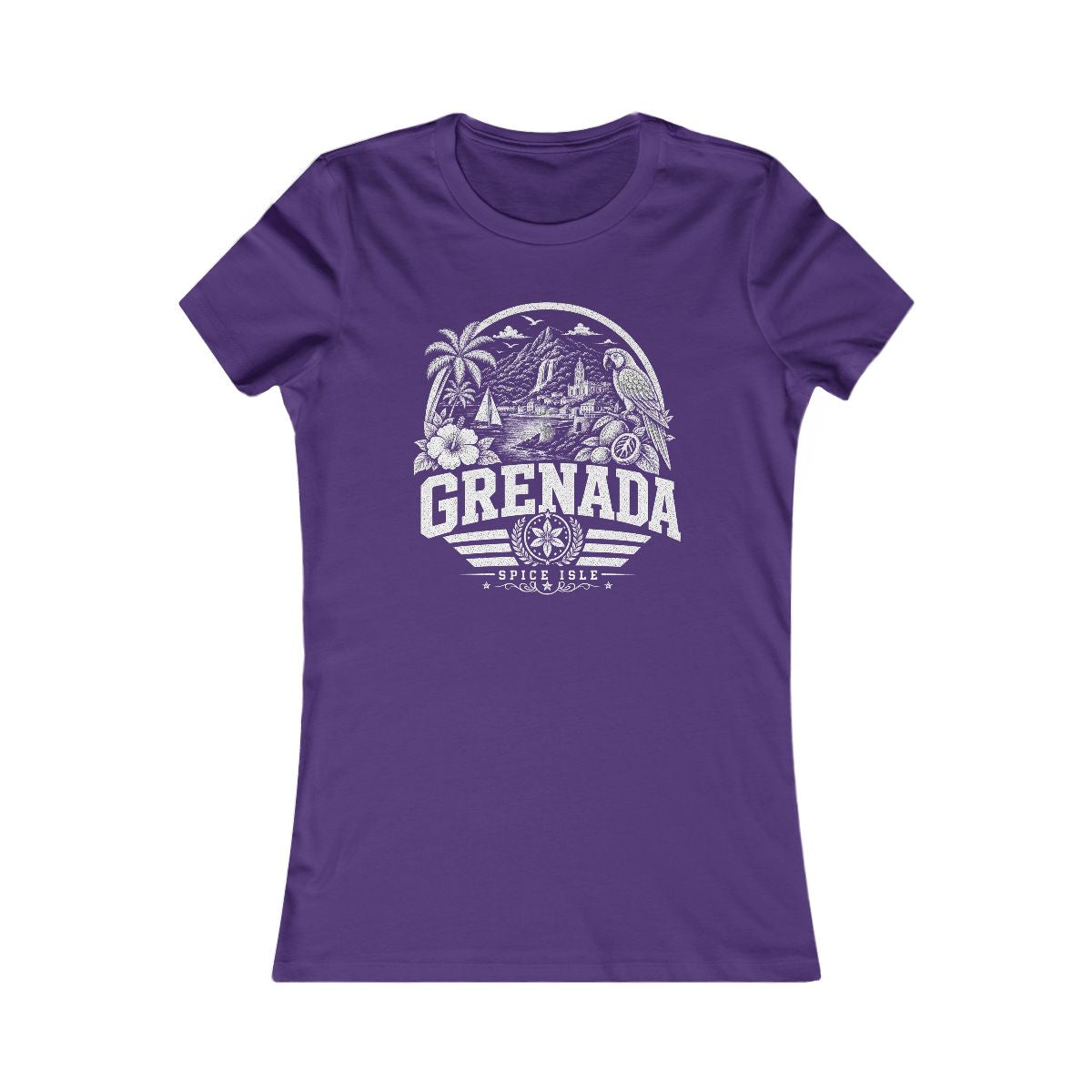 Grenada women tee — Team Purple