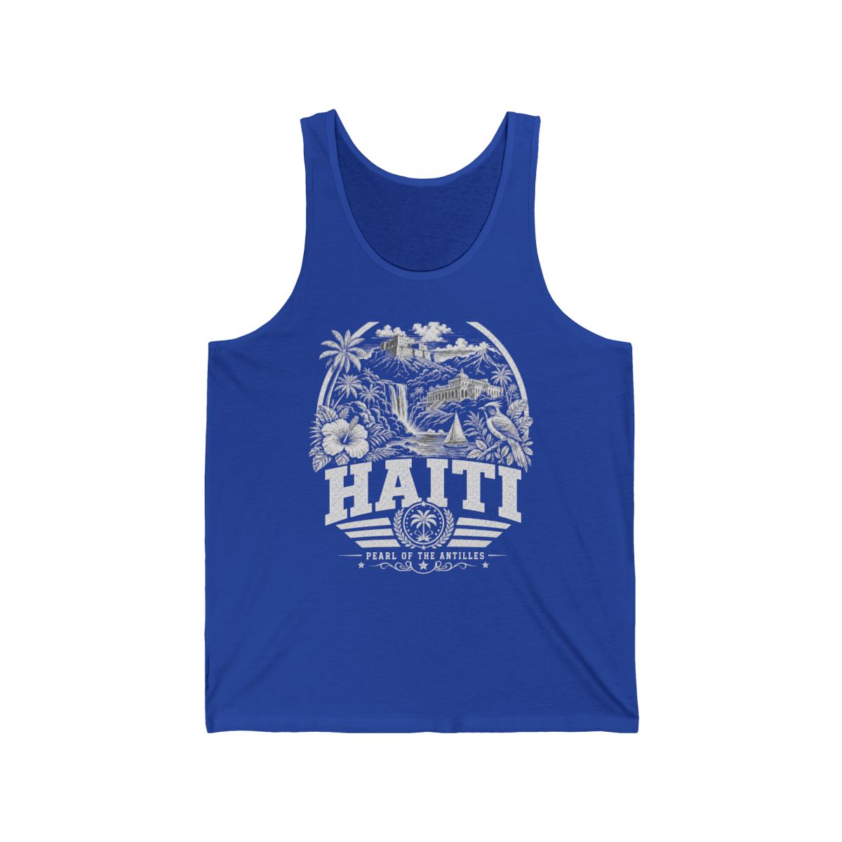 Haiti Men's Tank Top — True Royal