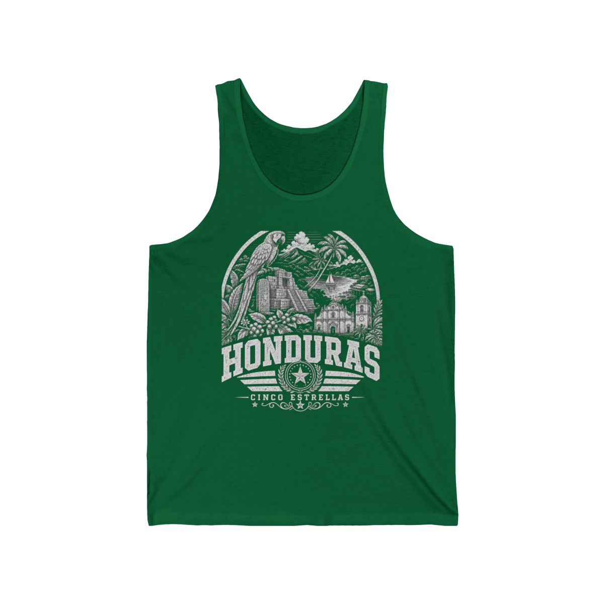 Honduras Men's Tank Top — Kelly