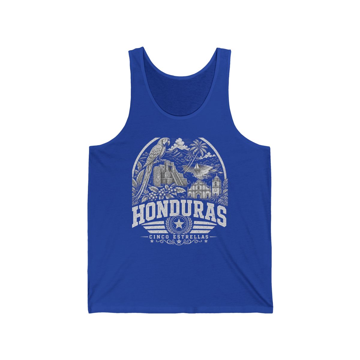 Honduras Men's Tank Top — True Royal