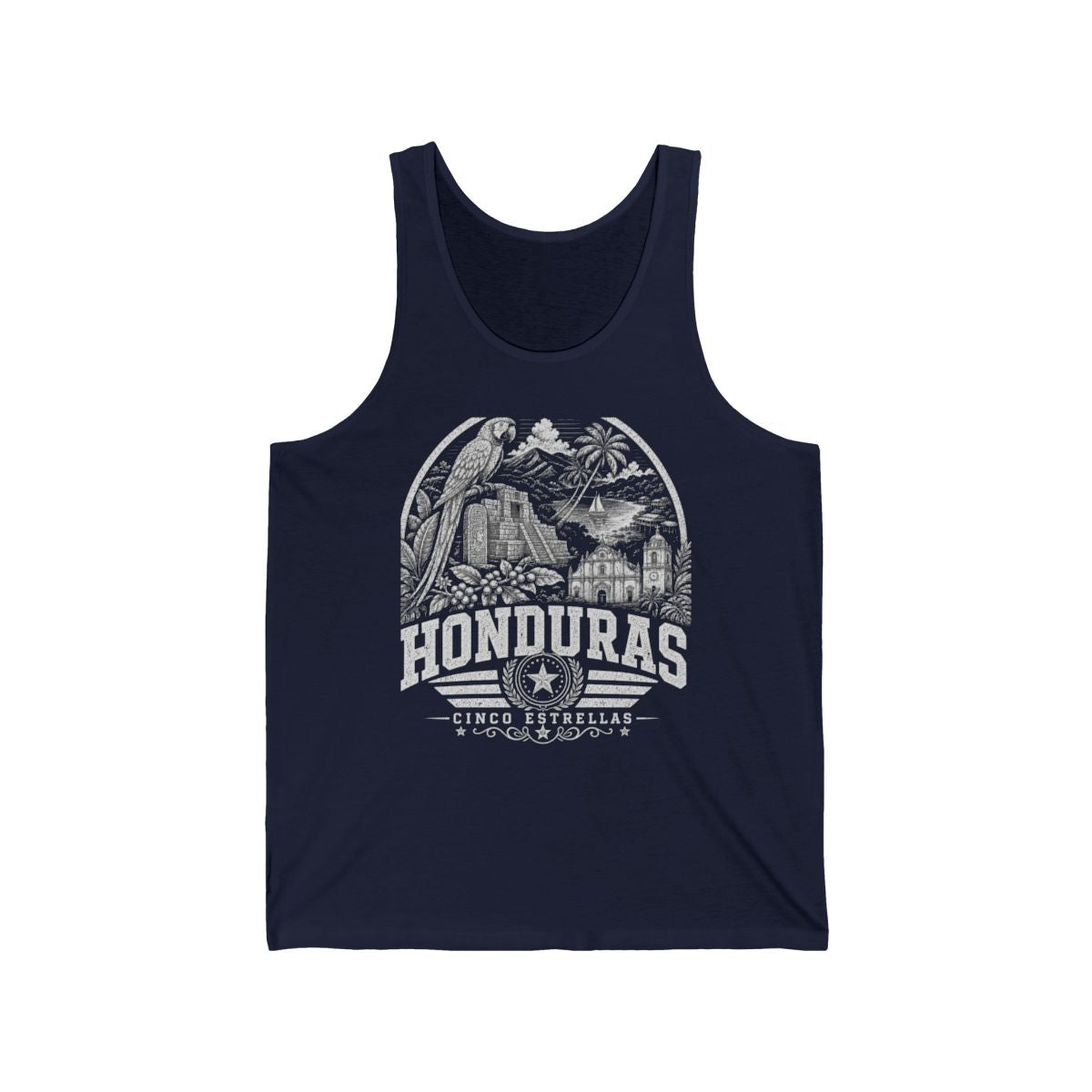 Honduras Men's Tank Top — Navy