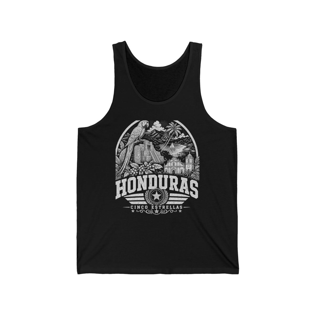 Honduras Men's Tank Top — Black