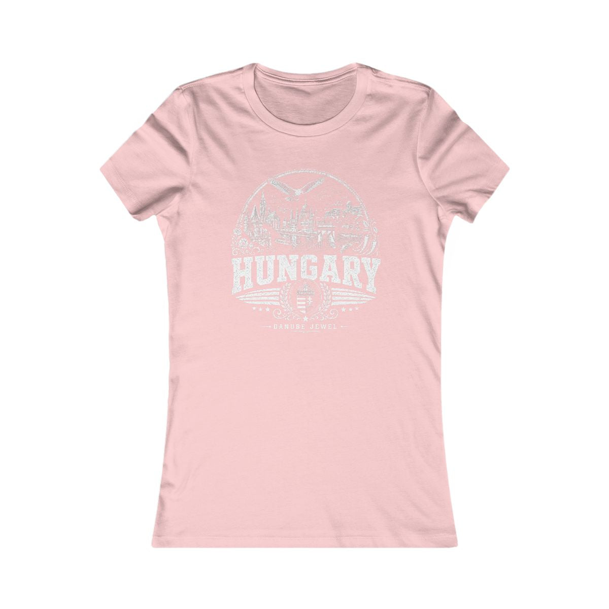Hungary Women's Tee — Pink