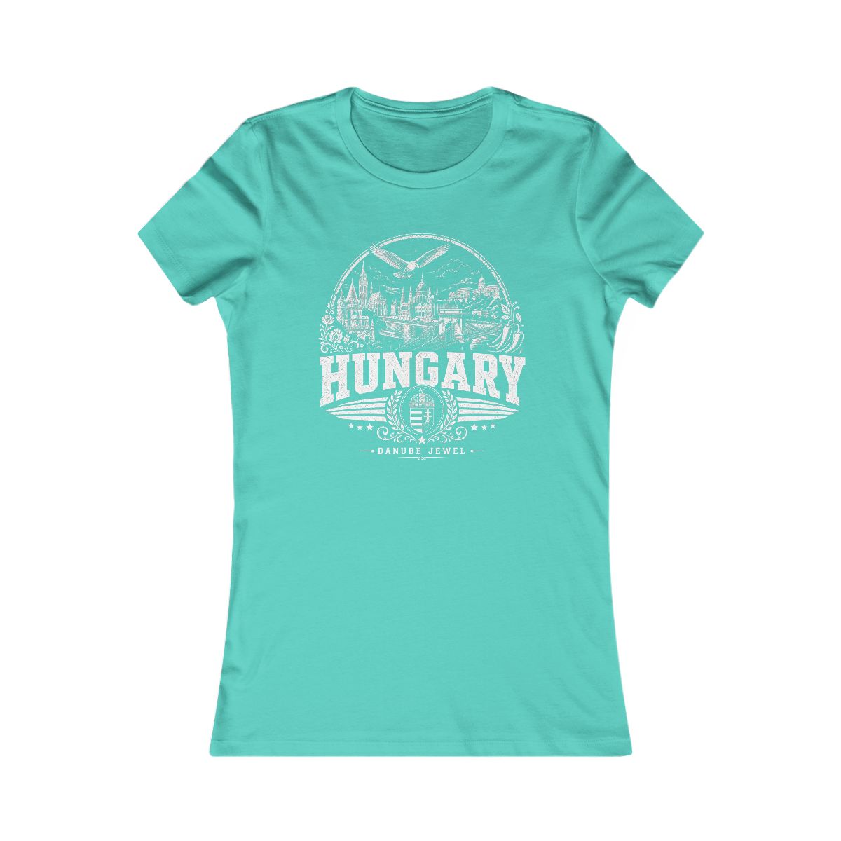 Hungary Women's Tee — Teal