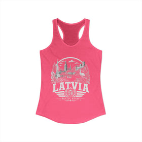 Latvia Baltic Spirit Women's Tank Top