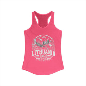 Lithuania Baltic Heart Women's Tank Top