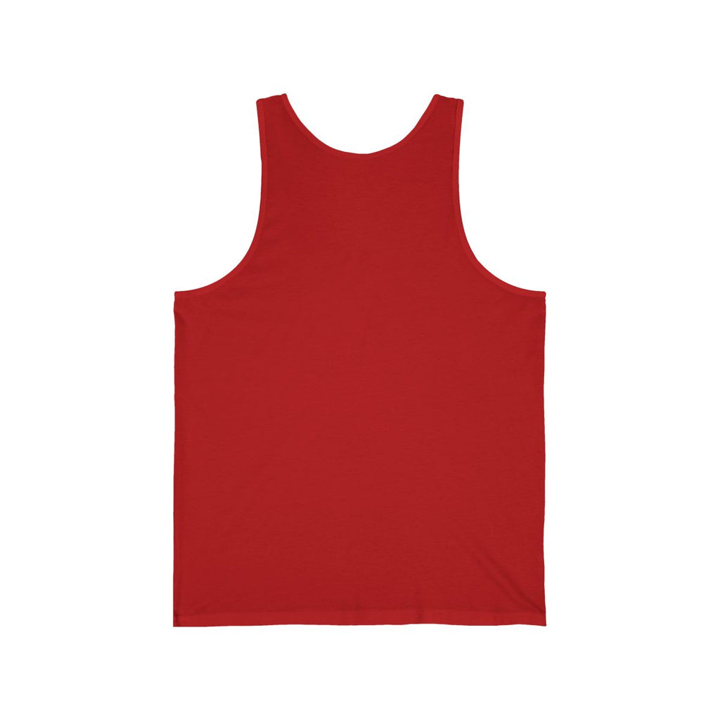 Malta Men's Tank Top — Red (back)