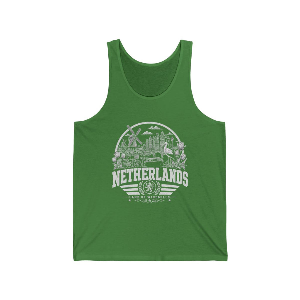 Netherlands Men's Tank Top — Leaf (front)